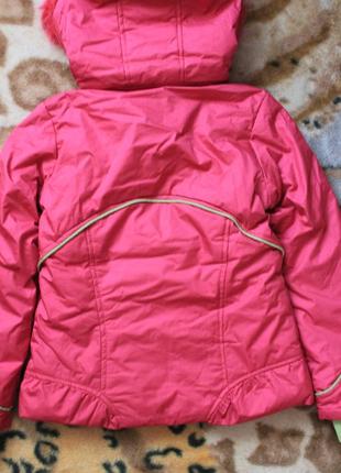 Зимняя курточка hth peace(6-7 л.)7 фото