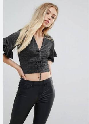 Блуза,топ з люрексом