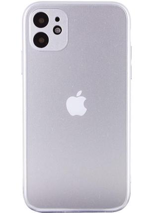 Tpu+glass чохол matte candy full camera для apple iphone 12 (6...