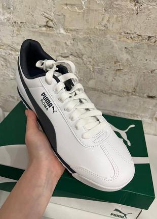 Кроссовки puma roma basic оригинал новые белые7 фото