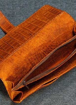 Портмоне гаманець клатч жіночий натуральна шкіра handmade5 фото