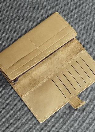Портмоне гаманець клатч жіночий натуральна шкіра handmade2 фото