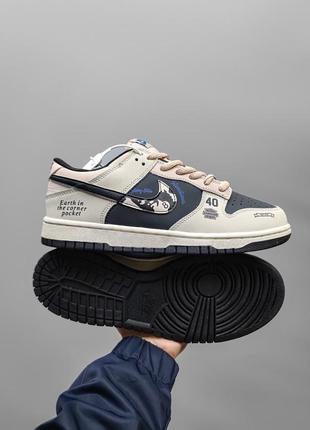 Кроссовки nike sb dunk low x stussy 40th1 фото