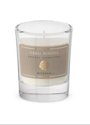 Rituals orris mimosa scented candle
ароматична свічка