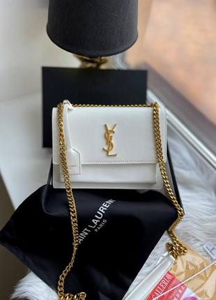 Сумка клатч ysl premium