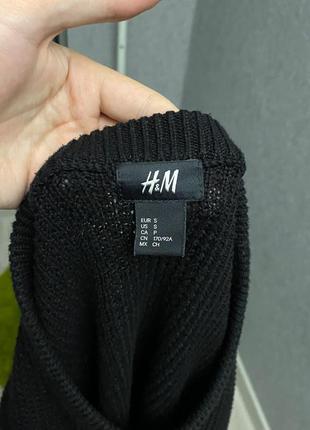 Черный свитер от бренда h&m5 фото