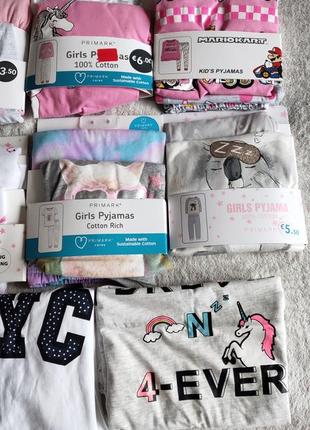 Піжама для дівчинки primark5 фото