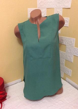 Блузка жіноча р.42-44 без рукав шифонова