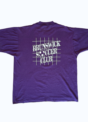 Винтажная футболка brunswick soccer club by screen stars best1 фото