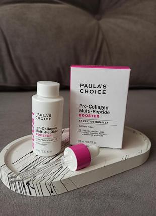 Концентрована пептидна сироватка paula's choice pro-collagen peptide booster 20 ml