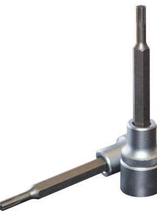 Головка бита ribe м7 1/2" (l-100мм) forsage f-34910007