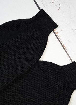 1+1=3 фирменный черный базовый свитер оверсайз next, размер 48 - 507 фото