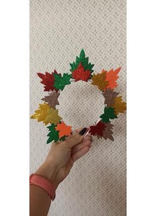 Обруч листочек, лист