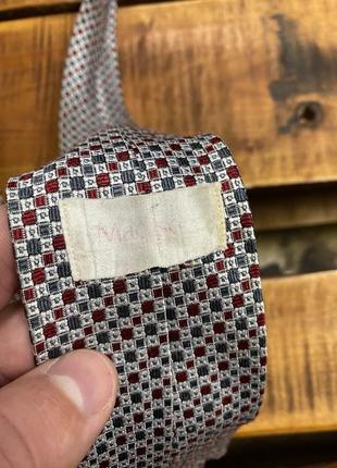 Чоловіча краватка у клітинку madison (медісон ідеал оригінал різнокольорова)