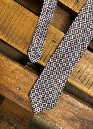 Чоловіча краватка у клітинку madison (медісон ідеал оригінал різнокольорова)
