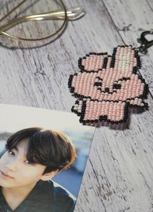 Брелок cooky kpop брелок, bt21, jungkook брелок1 фото