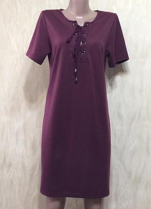 Сукня прямого крою зі шнурівкою new look , р. 12"