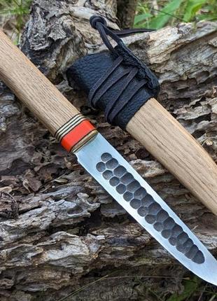 Якутский нож ручной работы (сталь х12мф)