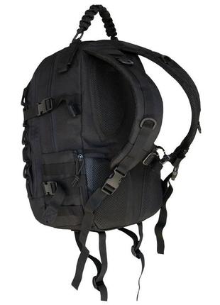 Тактичний польовий рюкзак tramp tactical об'ємом 50 літрів чор...2 фото