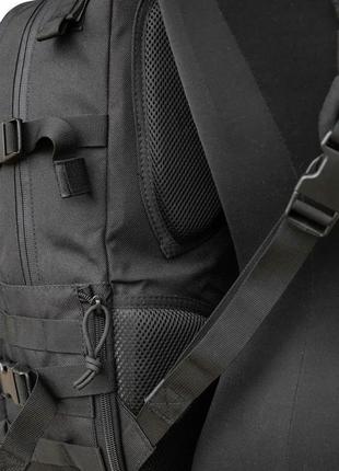 Тактичний польовий рюкзак tramp tactical об'ємом 50 літрів чор...9 фото