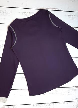 1+1=3 базовий жіночий фіолетовий светр лонгслів, розмір 48 — 503 фото