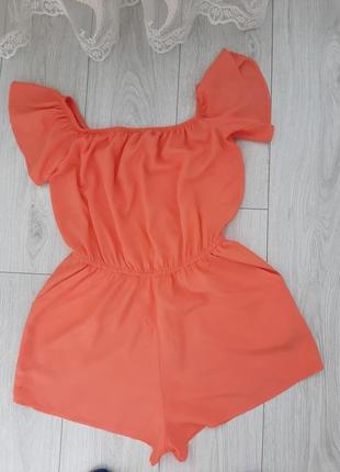 Літній комбінезон / ромпер з шортами віскоза