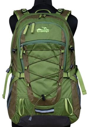 Туристичний рюкзак tramp harald 40 зелений/олива універсальний...