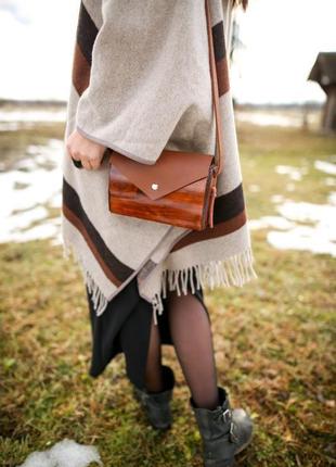 Женская деревянная сумка "кора"