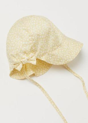 Бавовняна дитяча панама панамка h&m для дівчинки