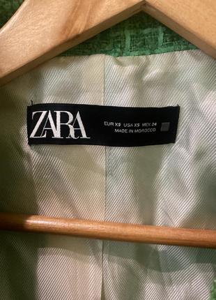 Твидовый пиджак zara2 фото
