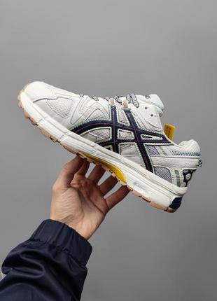 Asics gel kahana 8 yellow/blue чоловічі висока якість зручні в носінні стильні повсякденні3 фото