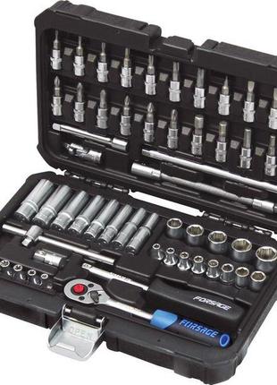 Набір інструментів 57пр. 1/4" (6гр.) (4-14мм)(e4-e10)