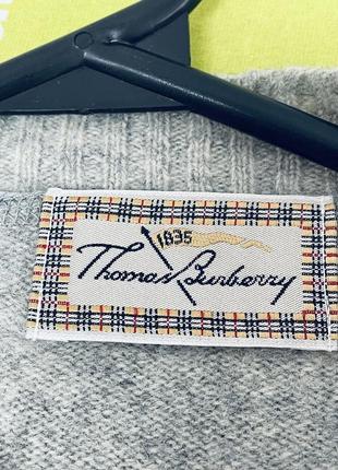 Thomas burberry sport wool шерстяной мужской свечер5 фото