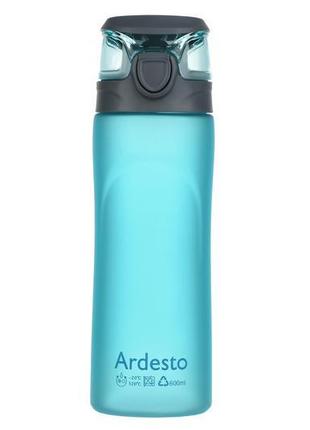 Пляшка для води ardesto matte bottle (600 мл) ar2205pb