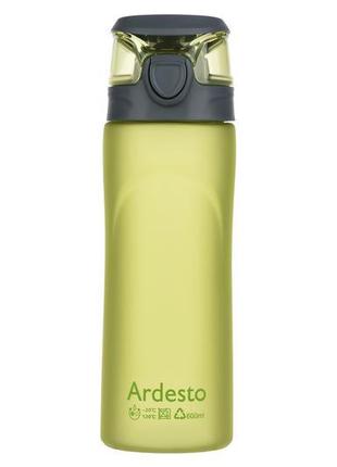 Пляшка для води ardesto matte bottle (600 мл) ar2205pg