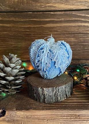 Новорічна іграшка сердечко