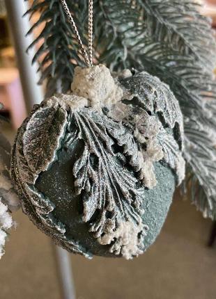 Новорічна іграшка сердечко