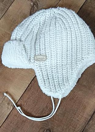 Шапка зимова шерсть тепла 4-5років дитяча хлопчик дівчинка