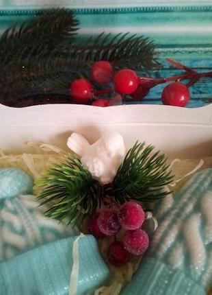 Подарочный набор из мыла  "новогодний"3 фото
