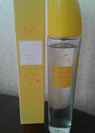 Туалетна вода avon pur blanca sunshine bloom2 фото