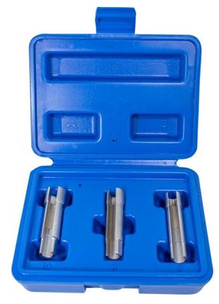 Набор головок удлиненных для свечей накаливания под ключ 10мм (8, 9, 10мм) 3пр., в кейсе forsage f-305133