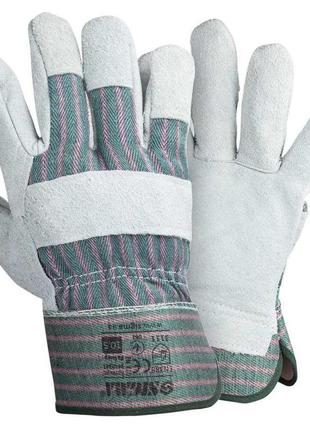 Замшеві рукавички комбіновані р10,5, клас ав (цілісна долоню) ...
