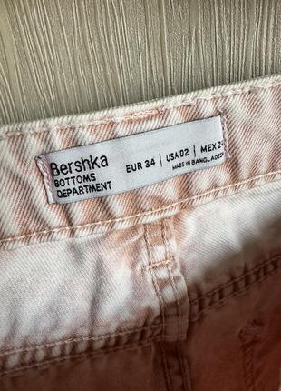 Джинси mom bershka з потертостями6 фото