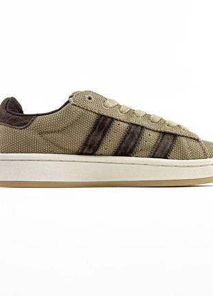 Adidas campus 00s buy hemp dark brown7 фото