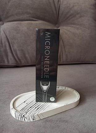 Мезороллер с микро-голками beauty ora microneedle face roller system 0.25mm