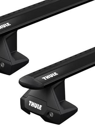Багажник на гладкий дах thule wingbar evo black для audi a4/s4...