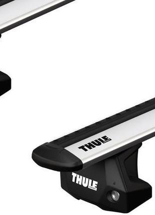 Багажник у штатні місця thule wingbar evo для porsche taycan (...