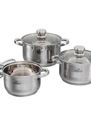 Набір каструль bh 06-375