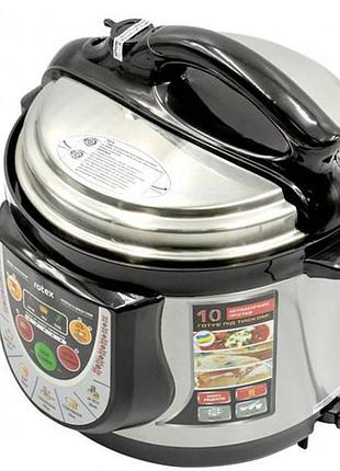 Мультиварка rotex repc53-b, 5 літрів 900 вт, 10 програм