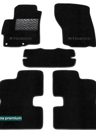 Двошарові килимки sotra premium graphite для mitsubishi lancer...